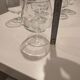 Set of 6 crystal cognac glasses - Baccarat - Fruit decoration - Perfect