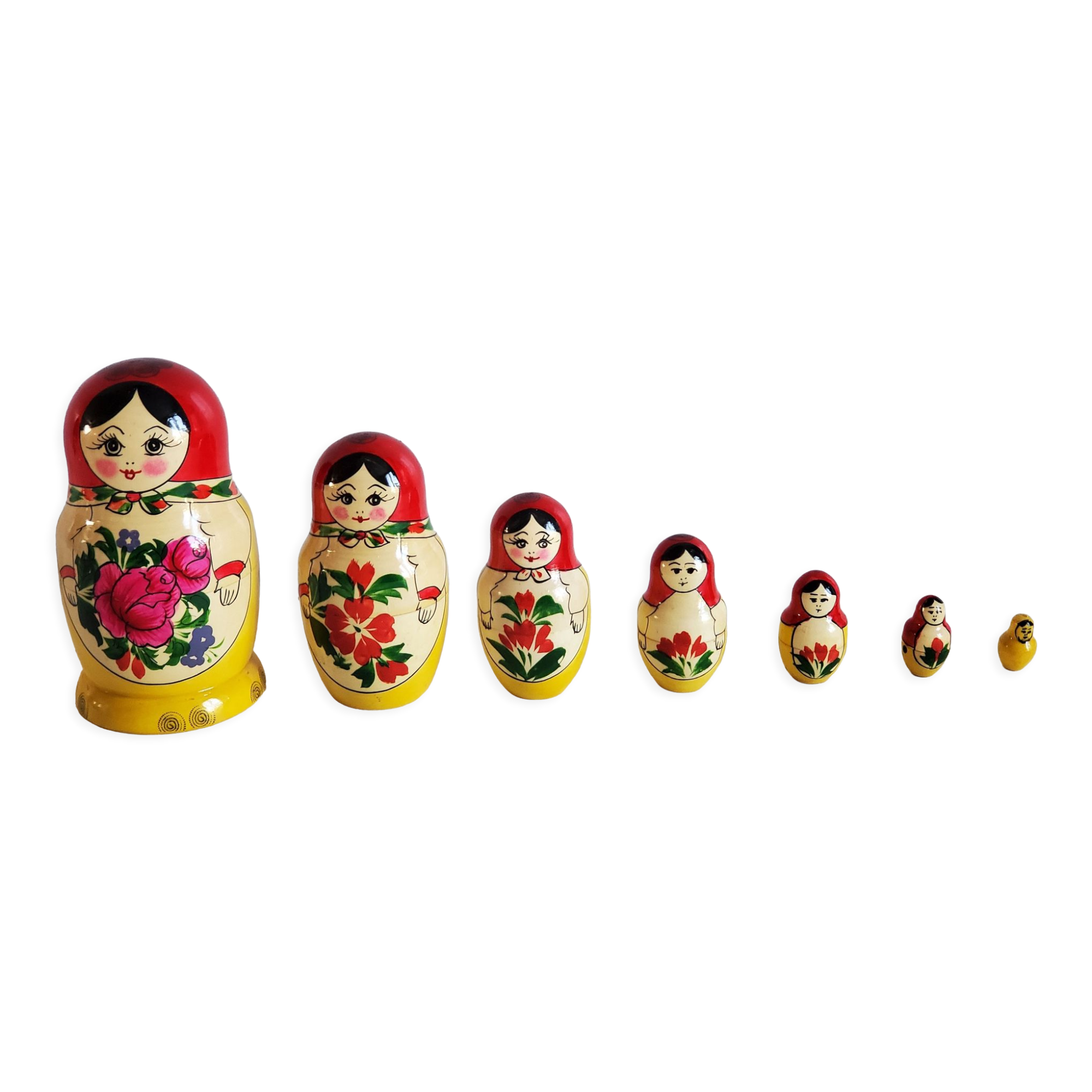 Russian matryoshka nesting dolls