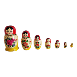 Russian matryoshka nesting dolls