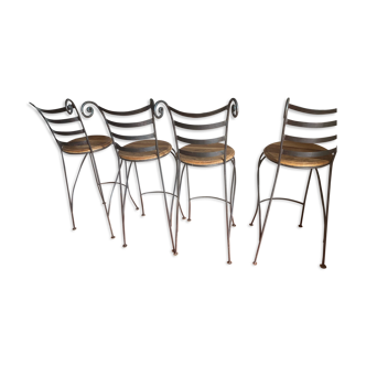 1 set of 4 stools