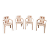Armchairs Mambo line Henry Massonet by Pierre paulin