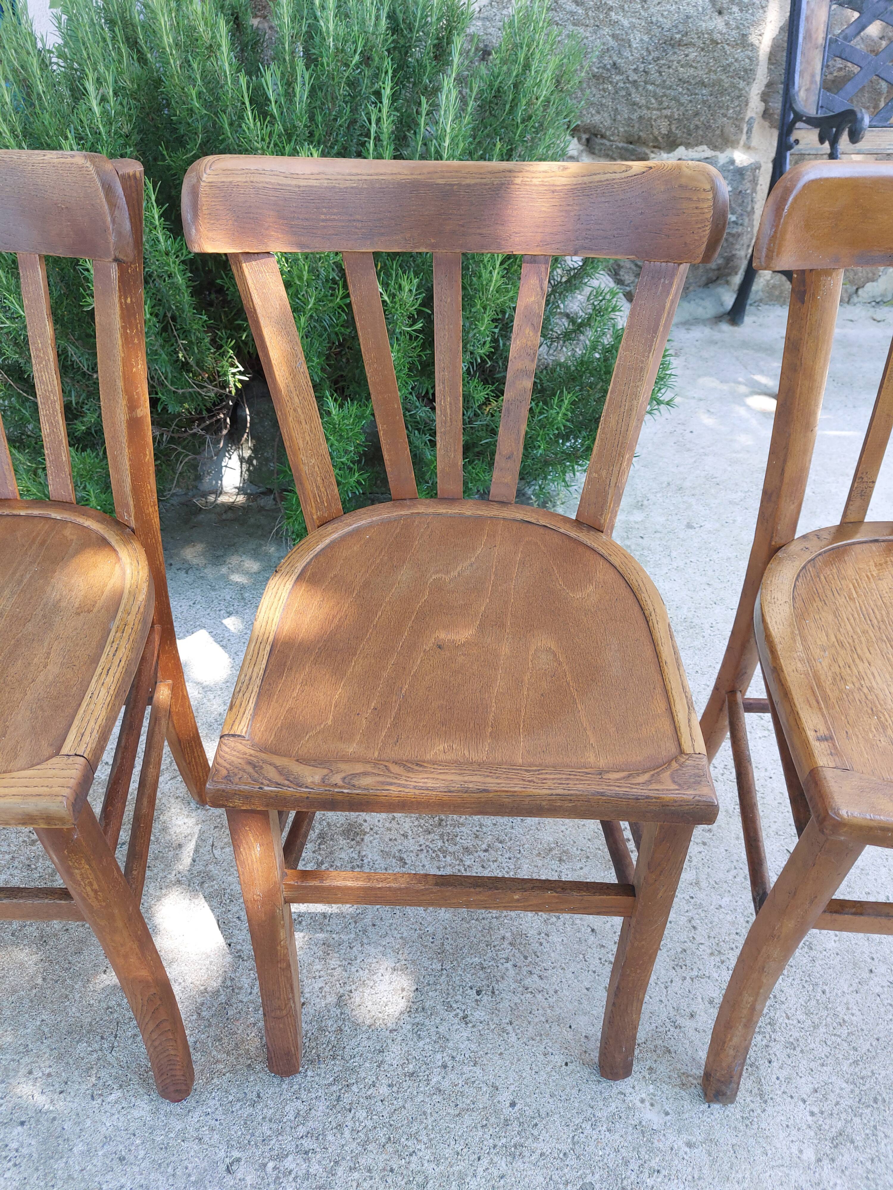 4 bistro chairs