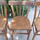 4 bistro chairs