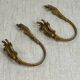 Bronze coat hooks