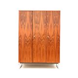 High vintage rosewood cupboard / wardrobe made in the 70s