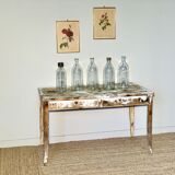 Natural wooden table