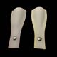 Italian glass walllights set of 2