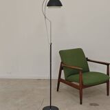 Lampadaire réglable anthracite 1716 par Josef Hurka pour Napako