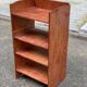 Vintage Scandinavian wooden shelf 91cm