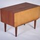 Teak Commode with 2 Drawers, Denmark, 1960s