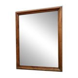 1900 mirror in solid walnut
