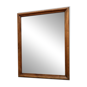 1900 mirror in solid walnut