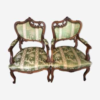 Fauteuil style Louis XV