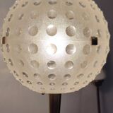 Conical lamp and acrylic lampshade 1970 Scandinavian