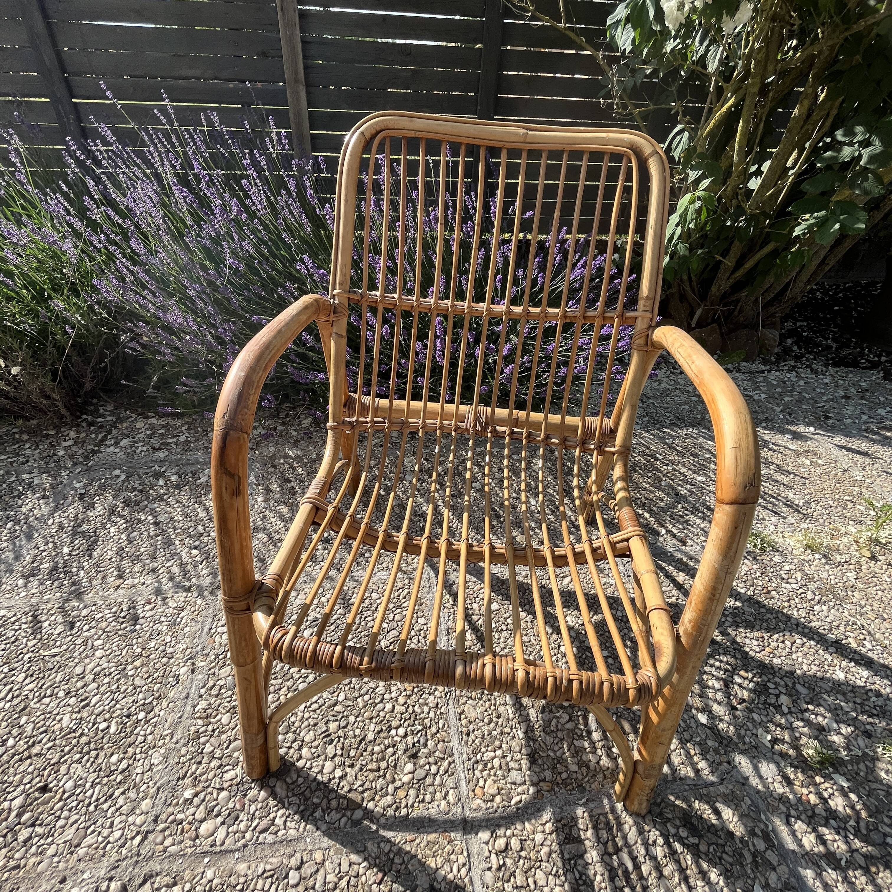 Bamboo chair