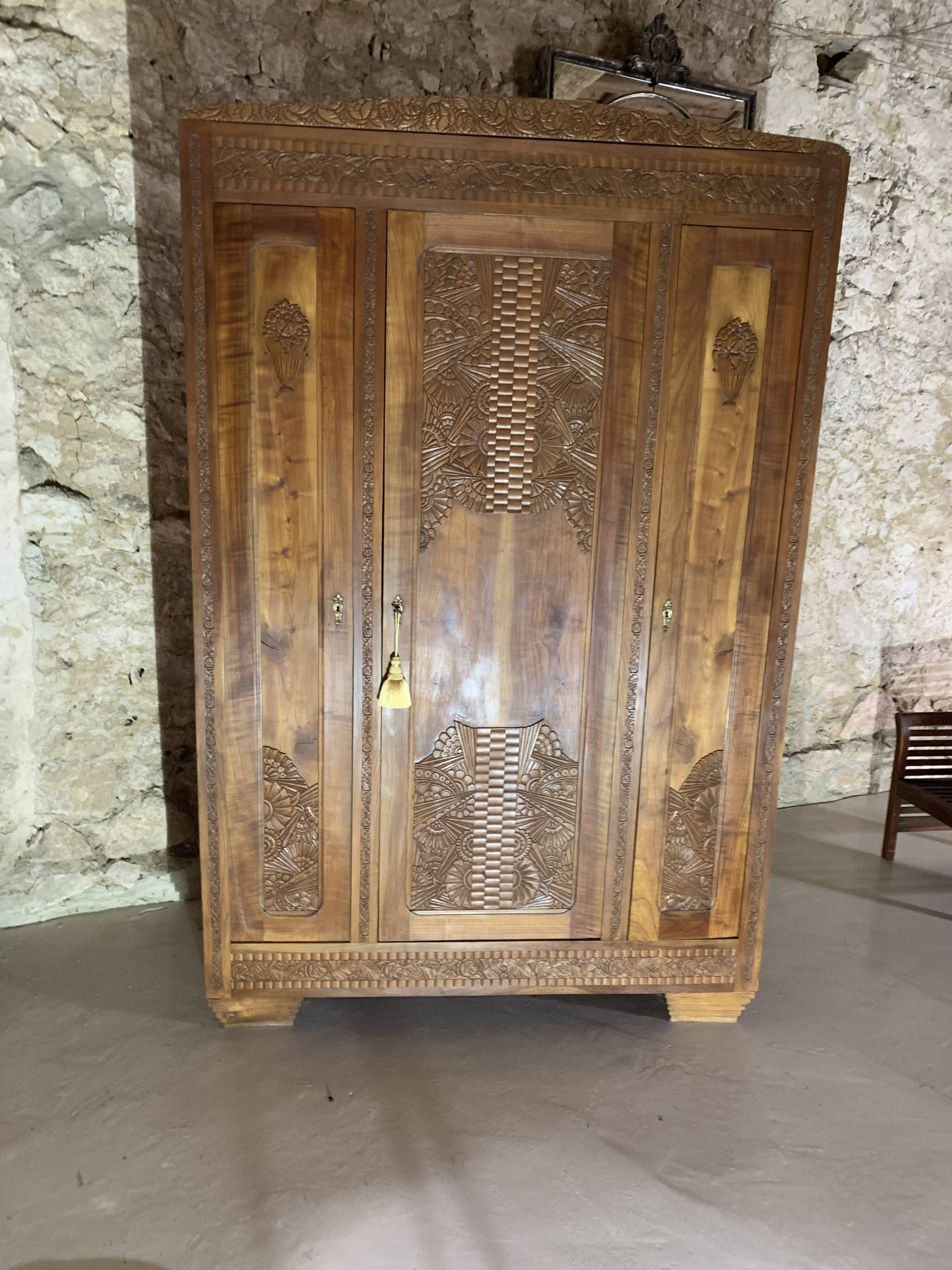 Art Deco wardrobe