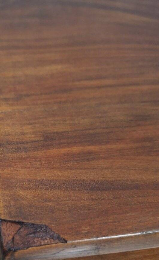 Commode-secrétaire Anglaise en acajou