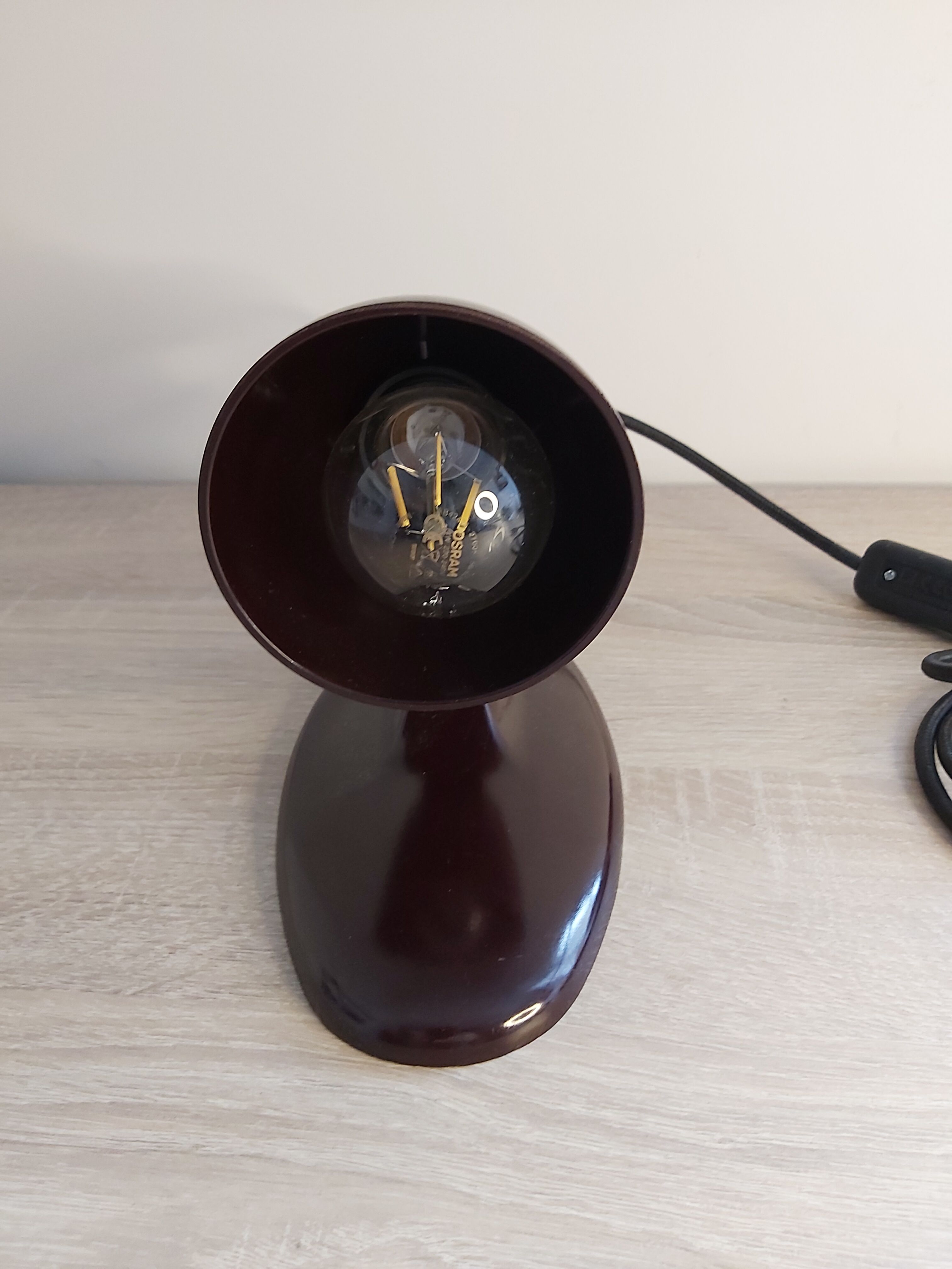 Pair of bakelite lamps 1950s