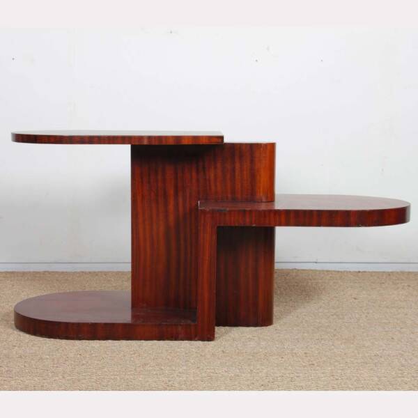 1930s Modernist Mahogany Coffee Table