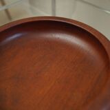 Teak platter, Danish design, 1960s, manufacture: Denmark