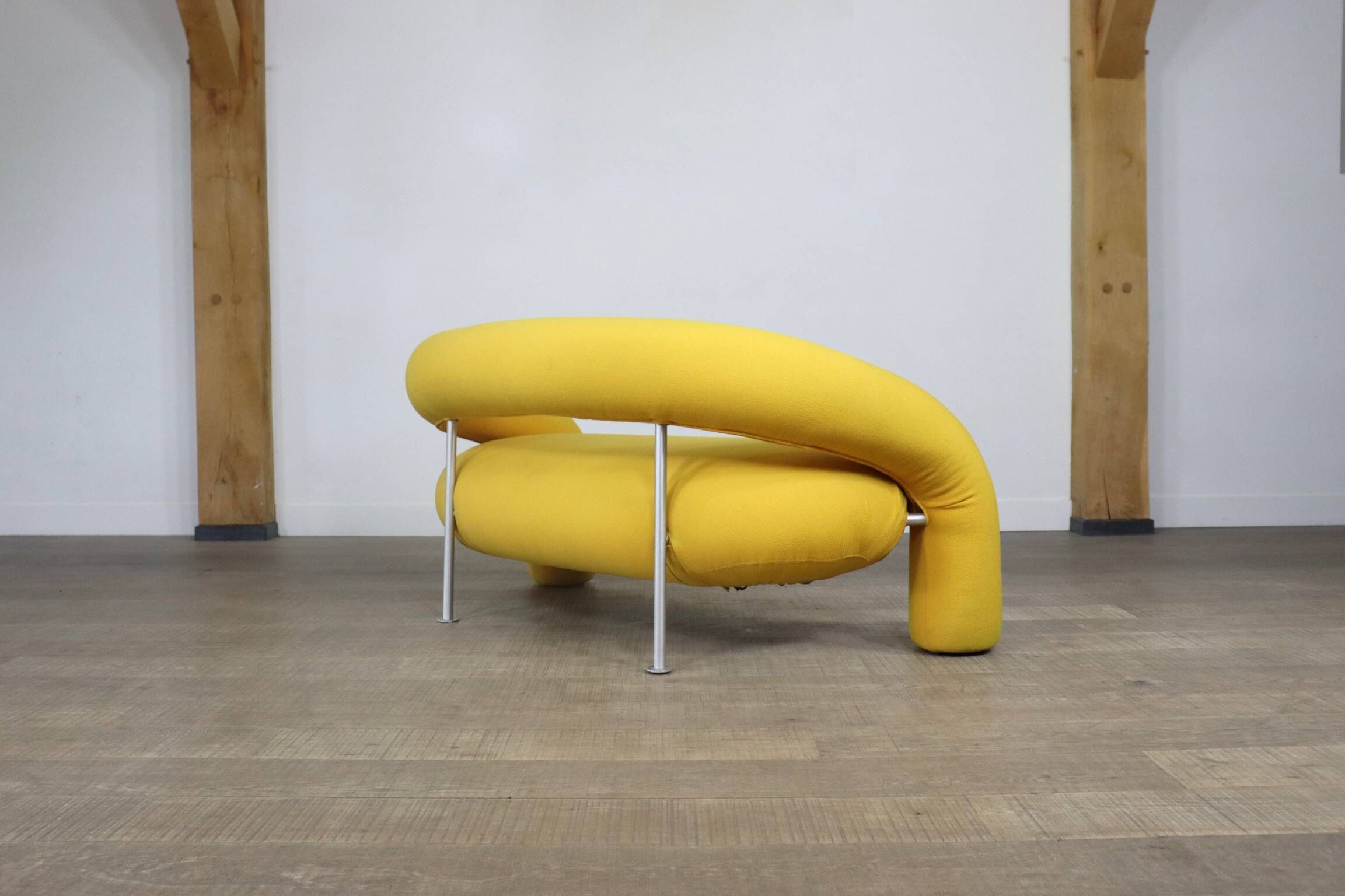 Sculptural Tube Sofa, Anna & Carlo Bartoli For Rossi Di Albizzate, Italy 1990s