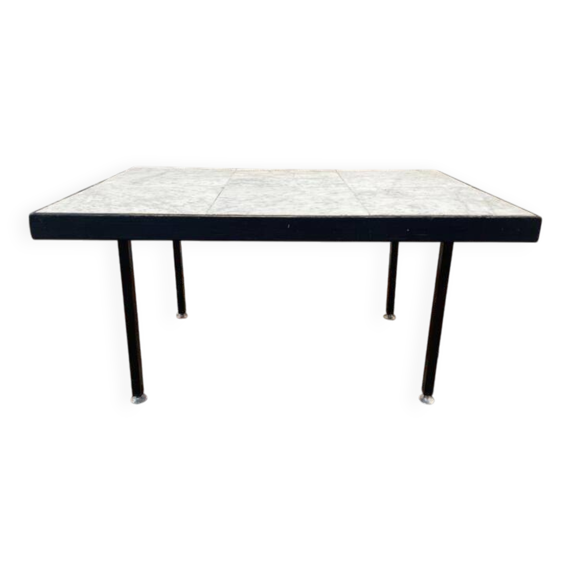 1960 coffee table with marble top