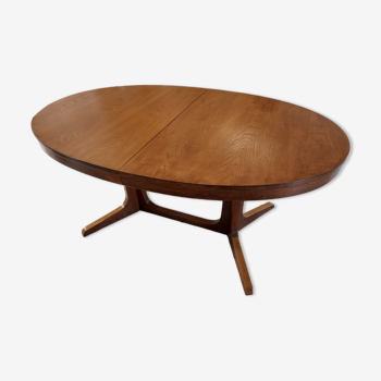 Table extensible vintage Baumann années 1970
