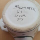 Henriot Quimper fish plate and sauce boat