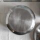 Apple ice bucket in vintage Italian aluminum design