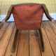 Fauteuil bridge vert années 50