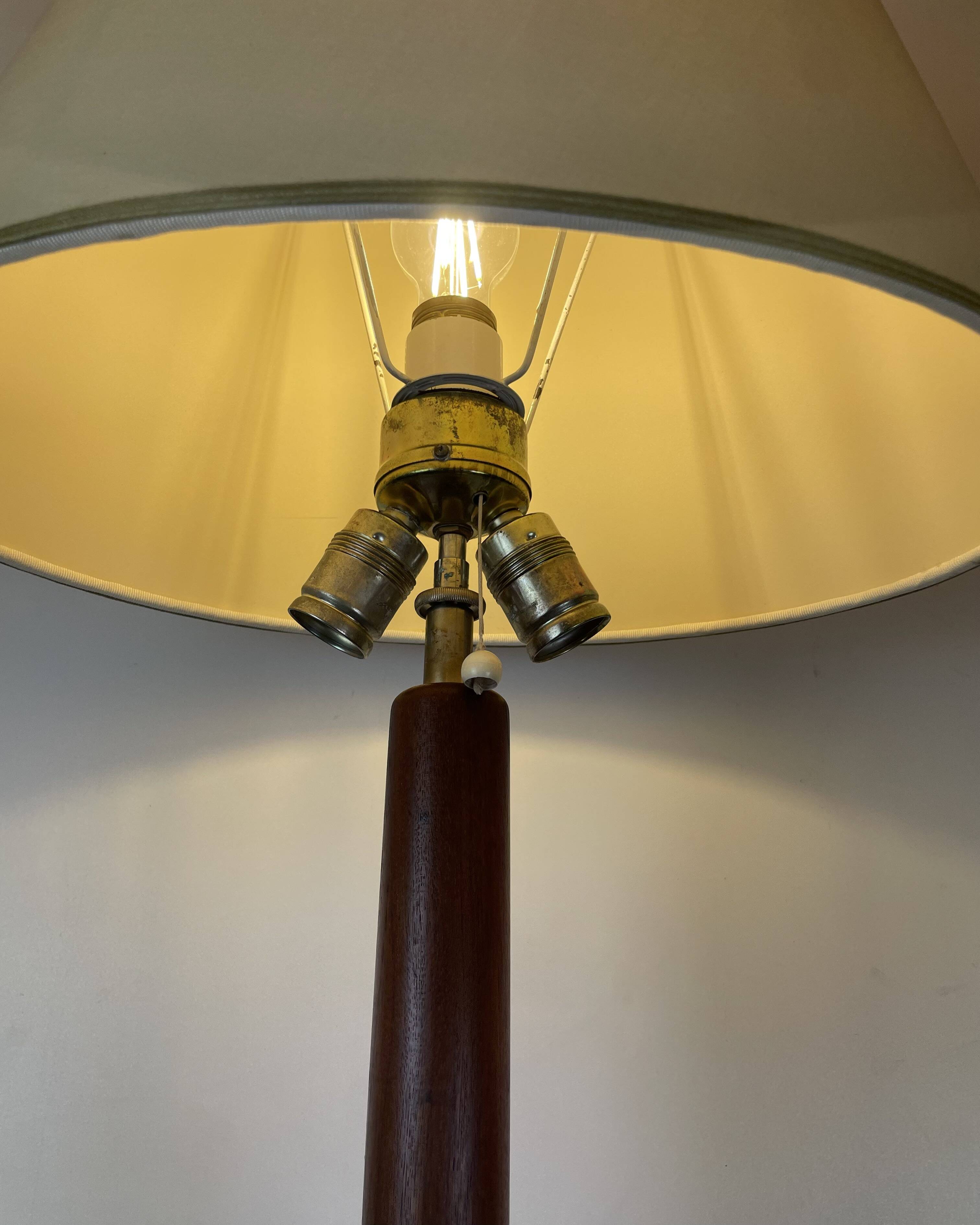 Mid-Century Teak Floor Lamp by Kirk, Denmark, 1960s