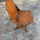 US army landing wooden folding chair