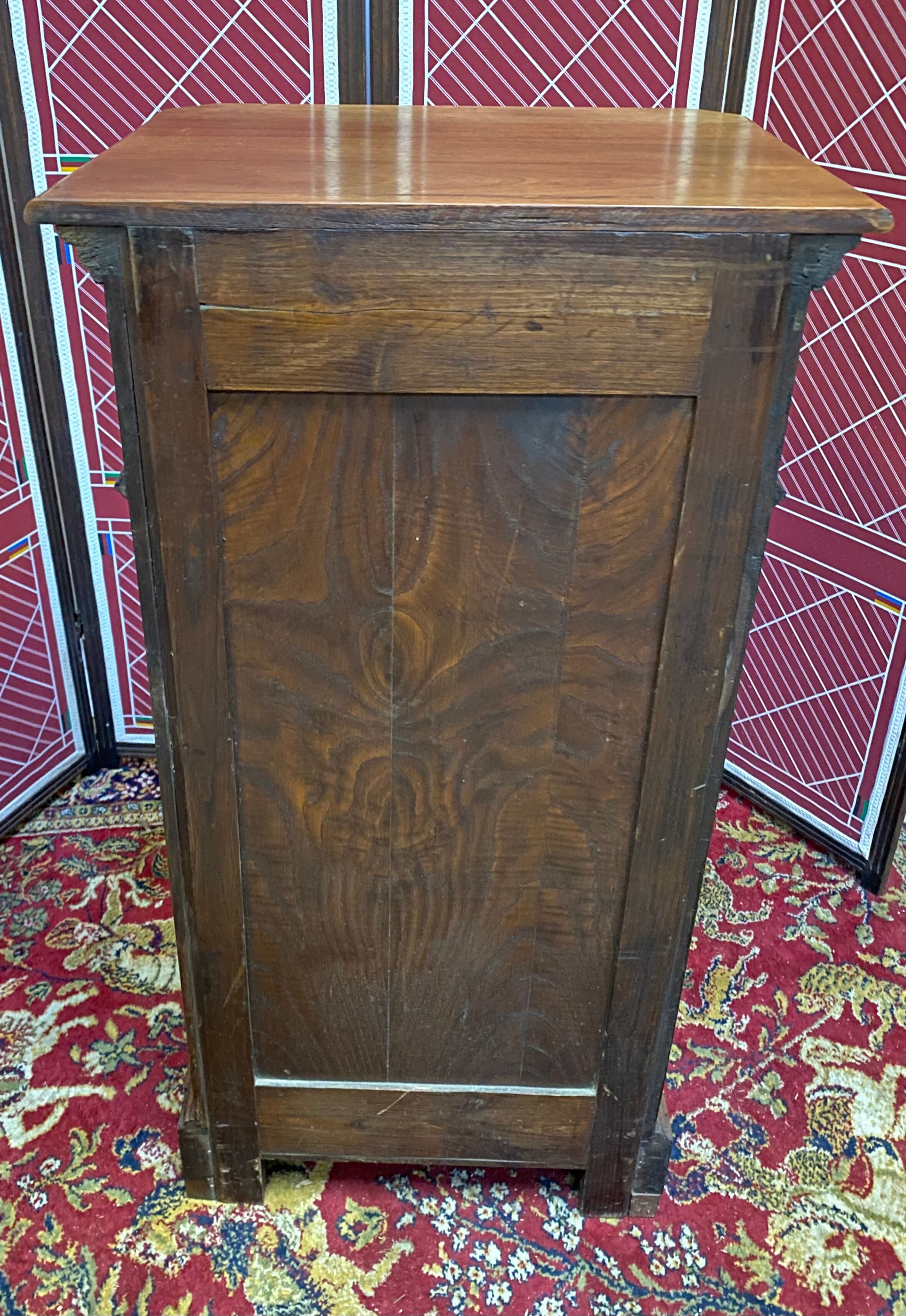 Louis-Philippe weekly style bedside in solid walnut