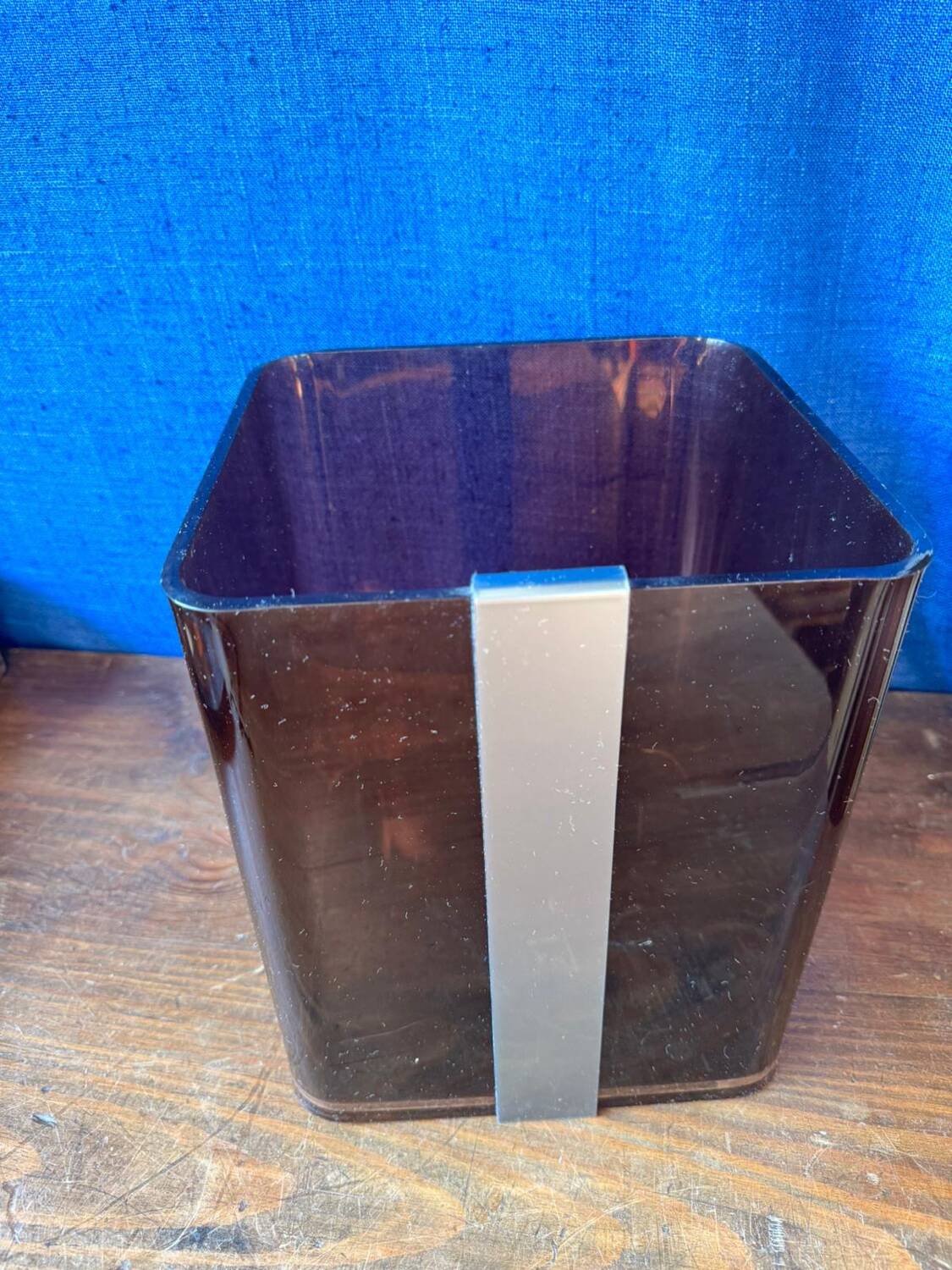 Vintage paper bin by Michel Dumas for Roche Bobois (1970)