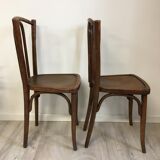 Pair of bistro chairs