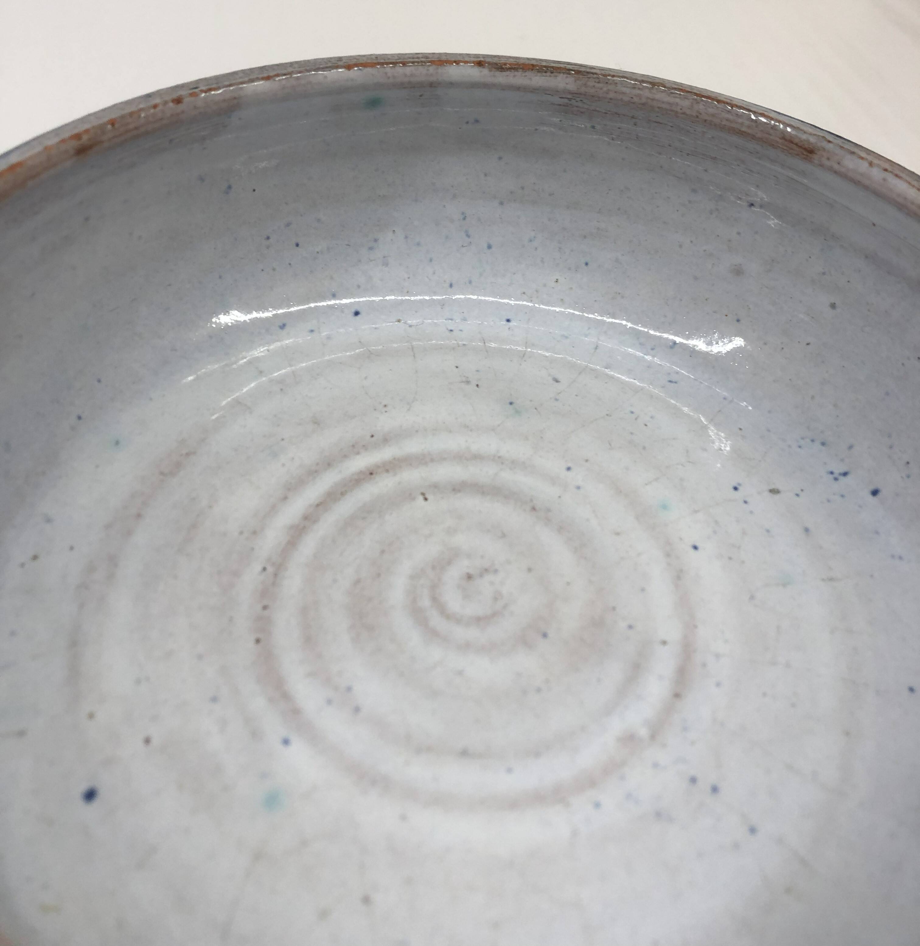 Scandinavian ceramic fondue pot