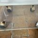 Plexiglass coffee table