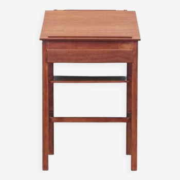 Mahogany secretary, Danish design, 1960s production: Denmark