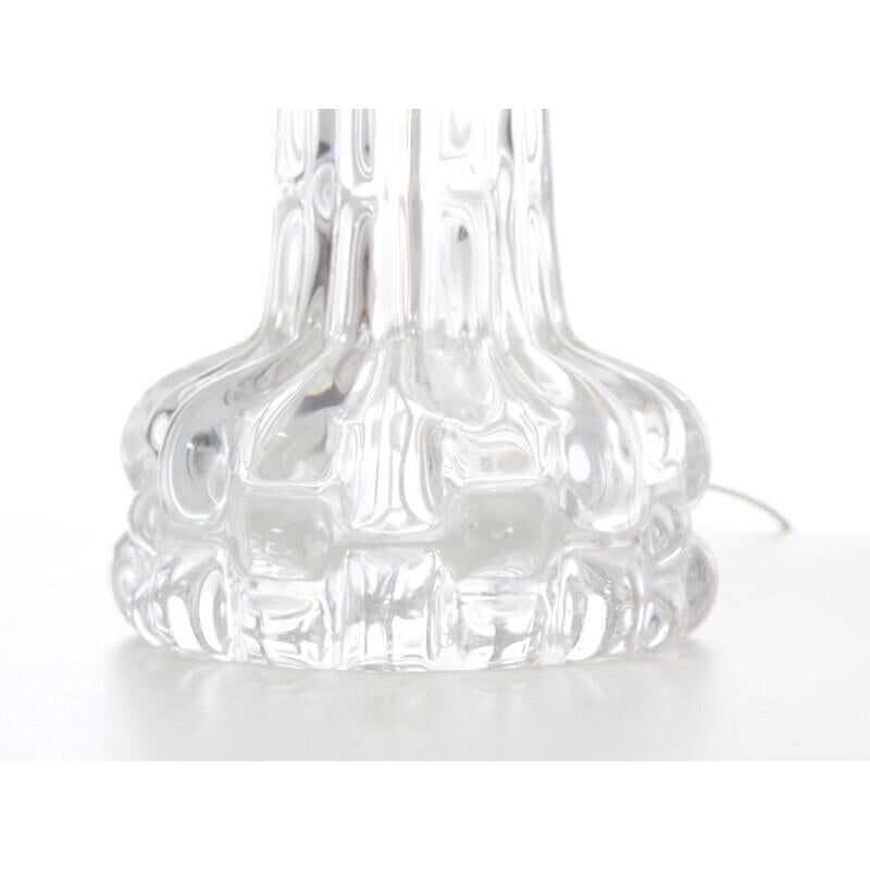 Carl Fagerlund for Orrefors, desk lamp in glass model "RD"