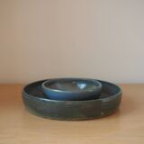 Artisan Ceramic Serving Dish Bowl -Independent Pottery Studio - 1970s, the Netherlands
