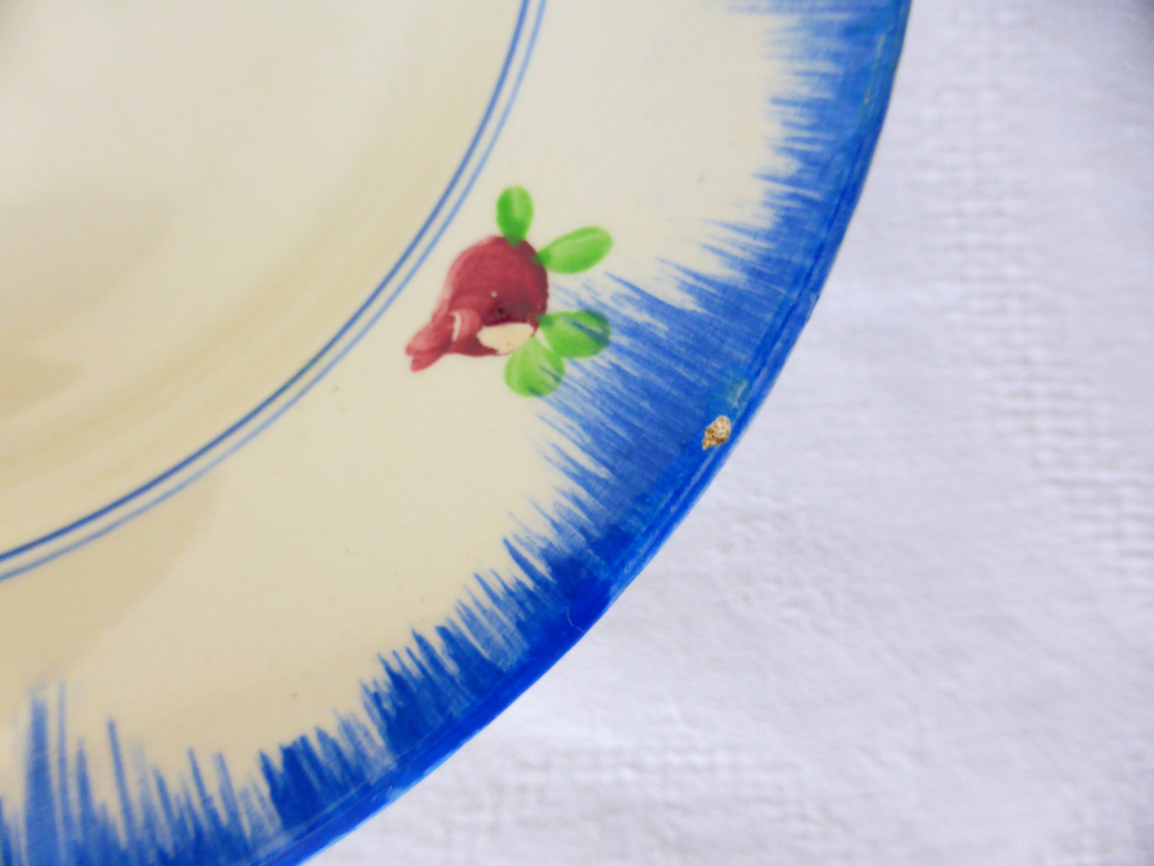 4 deep plates from Gien model Bagatelle 210746