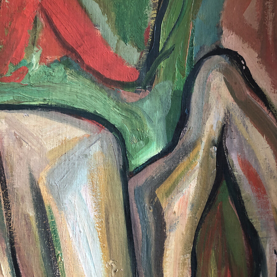 Cubist painting by Boris Chatzmann