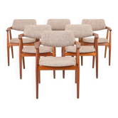 Vintage GM11 dining chairs from Glostrup Møbelfabrik, 1960s, set of 6