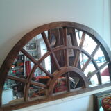 Mirror in transom
