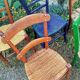 6 antique chairs
