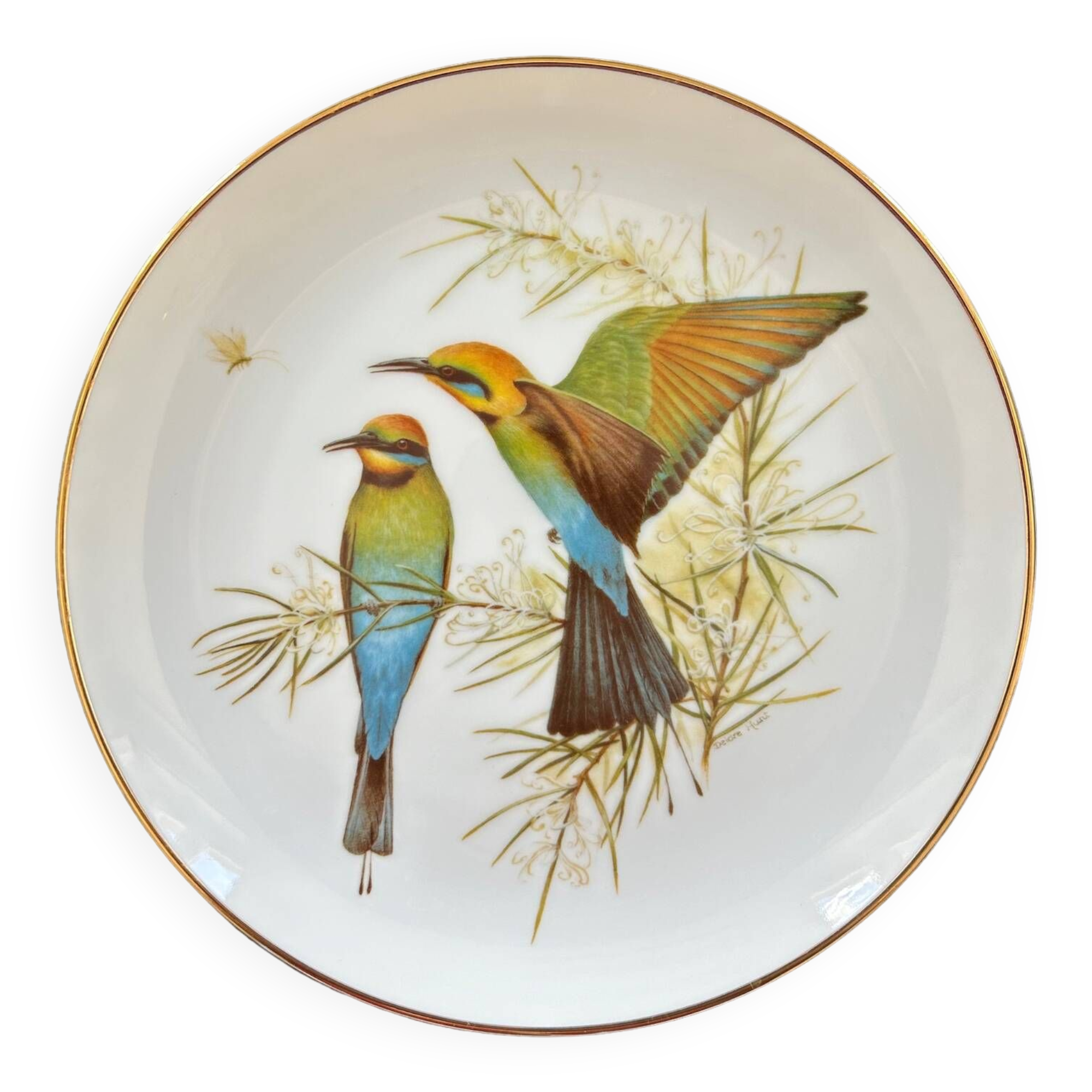 Limited edition bird plate