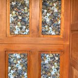 Parisian art deco wardrobe blue gray 1930