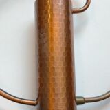 Hammered copper watering can