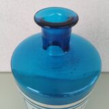 Antique blue apothecary bottle