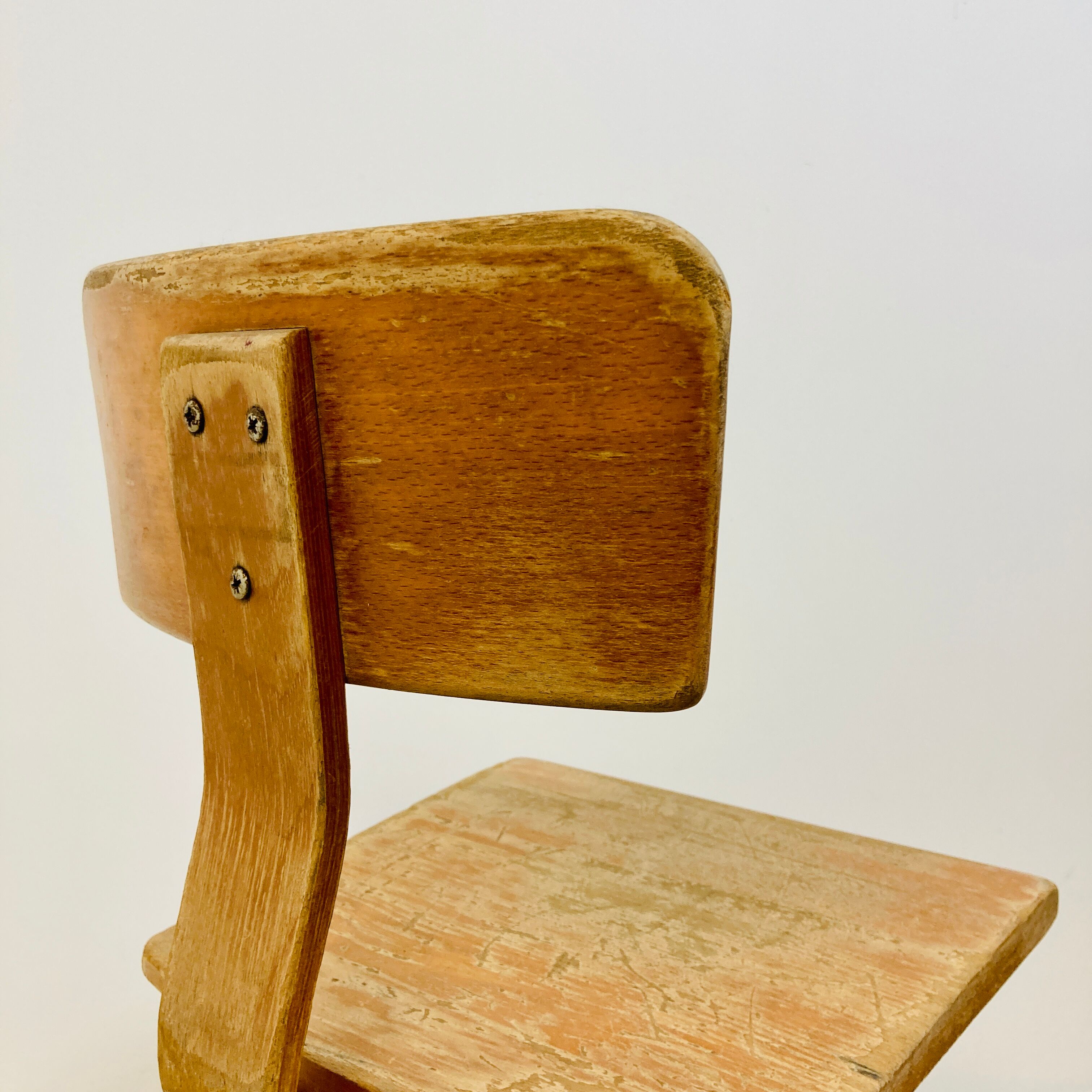 Children's chair, wooden, 70s